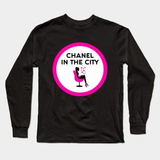 Chanel in the City Logo T-Shirt Long Sleeve T-Shirt